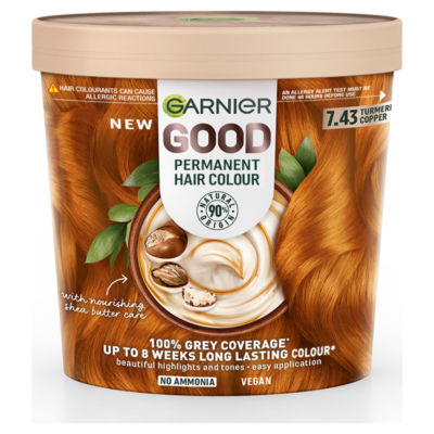 Garnier Good Permanent Hair Colour - 7.43 Turmeric Copper