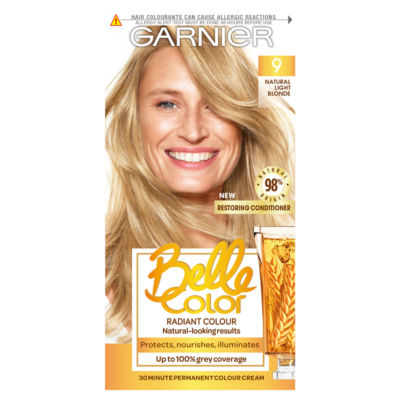 Garnier Belle Belle Color Permanent Hair Dye - Natural Light Blonde 9.0