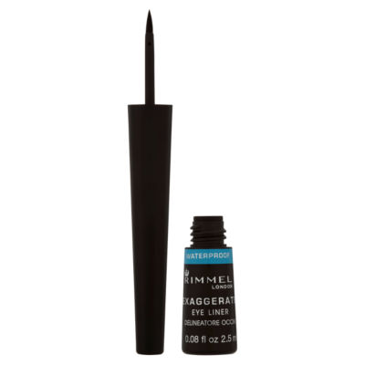 Rimmel London Waterproof Liquid Eyeliner Black 2.5Ml