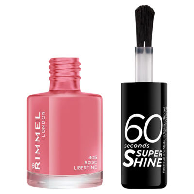 Rimmel London Nailpolish 60 Seconds 8Ml Rose Libertine