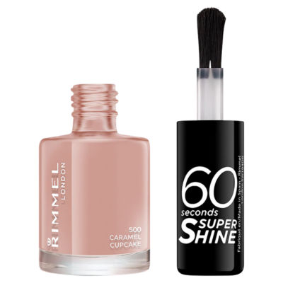 Rimmel London Nailpolish 60 Seconds 8Ml Caramel Cupcake