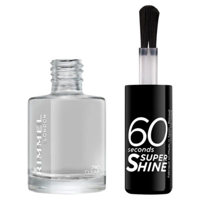 Rimmel London Nailpolish 60 Seconds Clear 8Ml