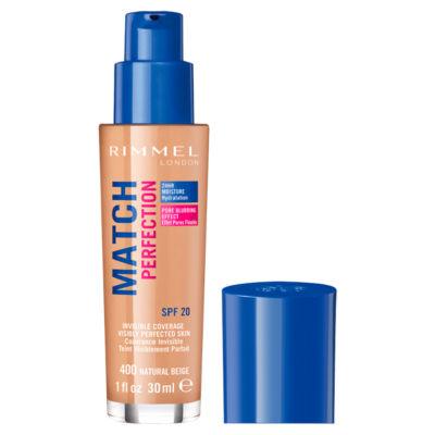 Rimmel London Match Perfection Foundation Natural Beige 30Ml