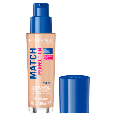 Rimmel London Match Perfection Foundation 090 Porcelain 30Ml