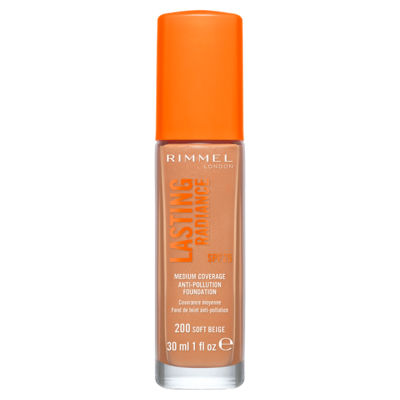 Rimmel London Lasting Radiance Foundation Soft Beige 30Ml