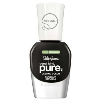 Sally Hansen S/Hasen Good Kind Pure Nail Polish Black Stone 410 10Ml