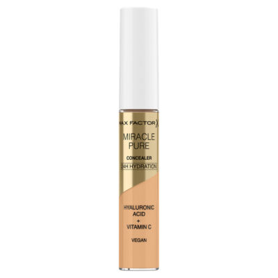 MAX FACTOR Miracle Pure Concealer with Vitamin C & Hyaluronic Acid, Shade 02