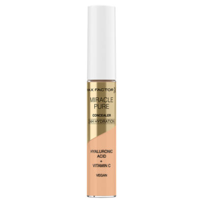 MAX FACTOR Miracle Pure Concealer with Vitamin C & Hyaluronic Acid, Shade 01
