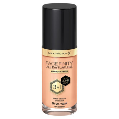 MAX FACTOR Facefinity Flawless Foundation N75 Golden 30Ml