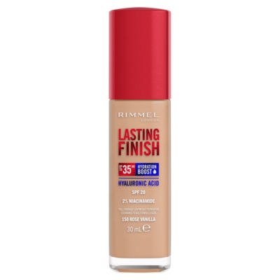 Rimmel London Lasting Finish Foundation 150 Rose Vanilla 30Ml