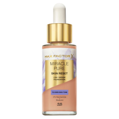MAX FACTOR Miracle Pure Serum Foundation 40 - 60 Light 30ml