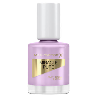 MAX FACTOR Miracle Pure Nail Polish Healing Crystal Collection Serene Amethyst 12ml