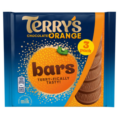 Terrys Orange Chocolate Bars Multipack 3 X 35g