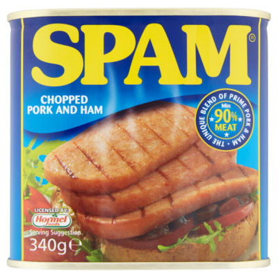 Spam Chopped Pork And Ham 340G