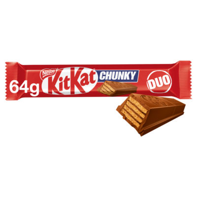 Kit Kat F1 Chunky Duo Milk Chocolate Bar 64g