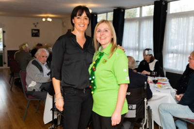 Asda Waterlooville community champion Jacqui Benham organised a Christmas magical moment for World War Two veterans from Project 71