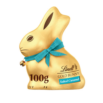 Lindt Gold Bunny Salted Caramel Milk Chocolate 100G