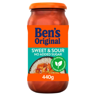 Ben's Original Sweet & Sour No Added Sugar Sauce 440g