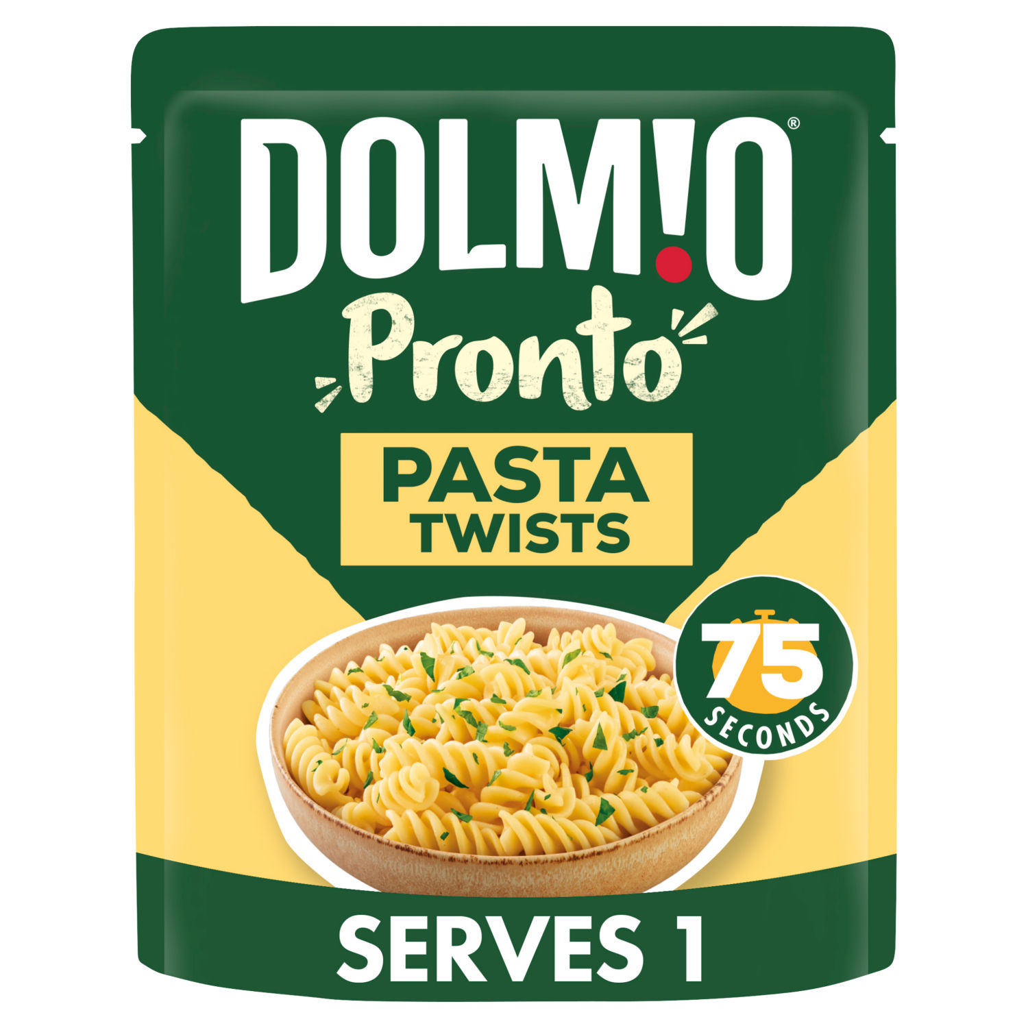 Dolmio Pronto Microwave Fusilli Pasta Twists Microwaveable Pasta 200g