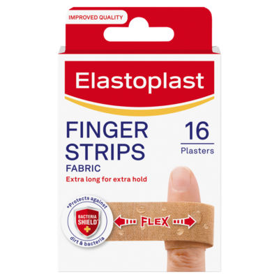 Elastoplast Finger Strips Plasters 16s