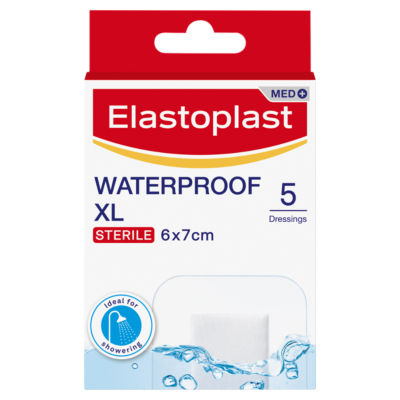 Elastoplast Sterile Waterproof Dressing Xl 5Pack