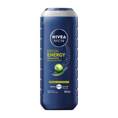 Nivea Men Fresh Energy Shower Gel 500Ml