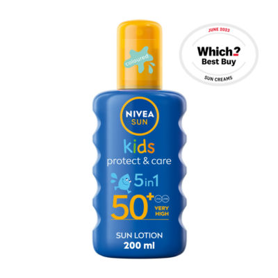 Nivea Kids Protect & Care Coloured Spray SPF 50+