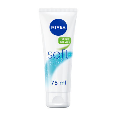 Nivea Soft Moisturiser Face Body & Hands 75Ml