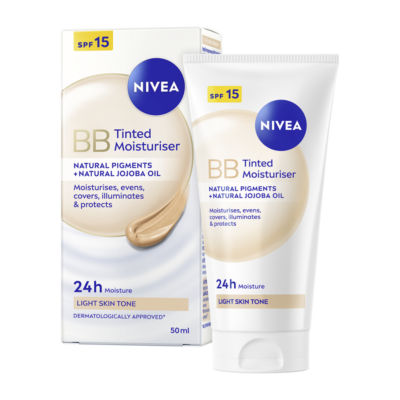 Nivea Bb Tinted Day Cream Light Skin Tone Spf15 50Ml