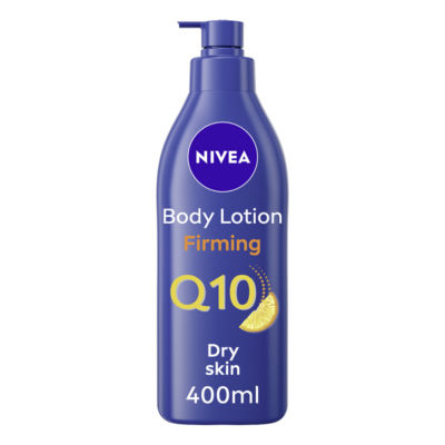 Nivea Q10 Firming Rich Body Lotion With Vitamin C (400Ml), Moisturiser For Firmer Skin With Q10 And Vitamin C, Body Lotion For Dry Skin Pack - Image 3