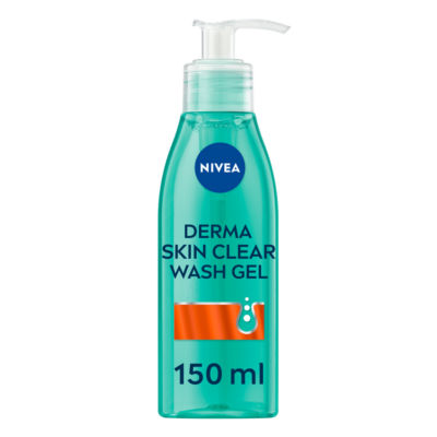 Nivea derma skin clear face wash gel