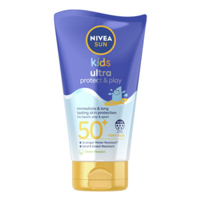 Nivea Sun Kids Protect & Care Ultra Protect & Play SPF50+ Lotion 150ml in Clear