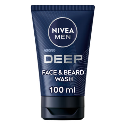 Nivea Deep Face + Beard Wash 100ml