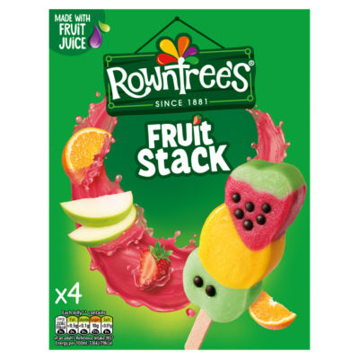 Rowntrees Fruit Stack 4X70ml