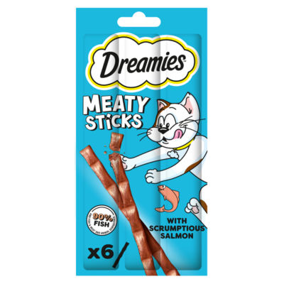 Dreamies Salmon Meaty Sticks With 30G - Image 7