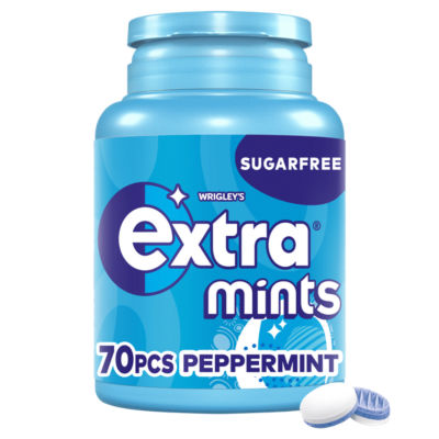 Wrigley's Extra Peppermint Mints  x70 Pieces