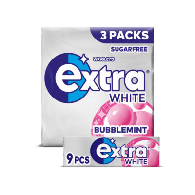 Wrigley's Extra Bubblemint Chewing Gum Multipack (3 Pack)