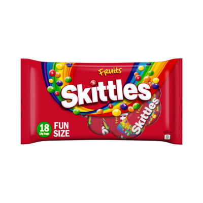 Skittles Fruits Sweets 18 Fun Size Bags 324G