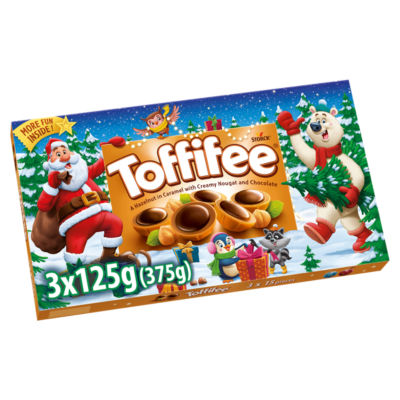 Toffifee A Hazelnut in Caramel with Creamy Nougat and Chocolate 3 x ...