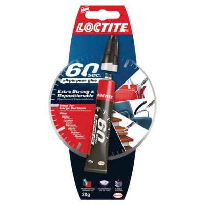 Loctite All Purpose Glue 60 Seconds 20g