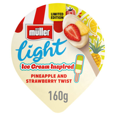 Muller Light Light Low Fat Limited Edition Yogurt 160G