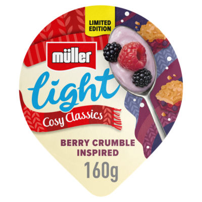 Muller Light Muller Light Low Fat Limited Edition Yogurt 160g