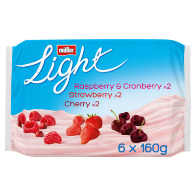 Fat Free Red Fruits Yogurts