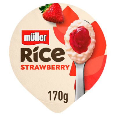 Muller Rice Strawberry Low Fat Dessert 170G