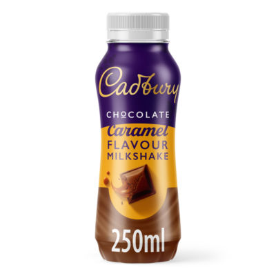 Cadbury Chocolate Caramel Milkshake