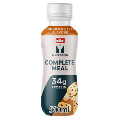 Muller Myprotein Muller MyProtein Cookies & Cream High Protein Complete Meal Shake