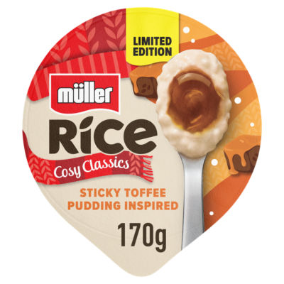 Muller Muller Limited Edition Rice Sticky Toffee Pudding Inspired 170g