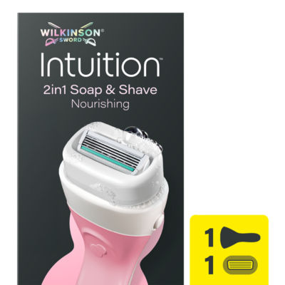 Wilkinson Sword Intuition 2in1 Soap & Shave Nourishing Women's