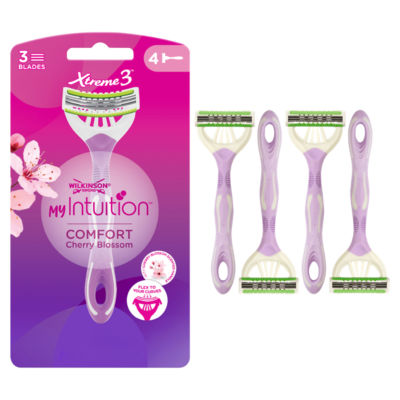 Wilkinson Sword Xtreme 3 Comfort Womens Disposable Razor X4