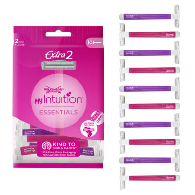 Wilkinson Sword My Intuition Essentials Extra 2 Razors 10 Pack